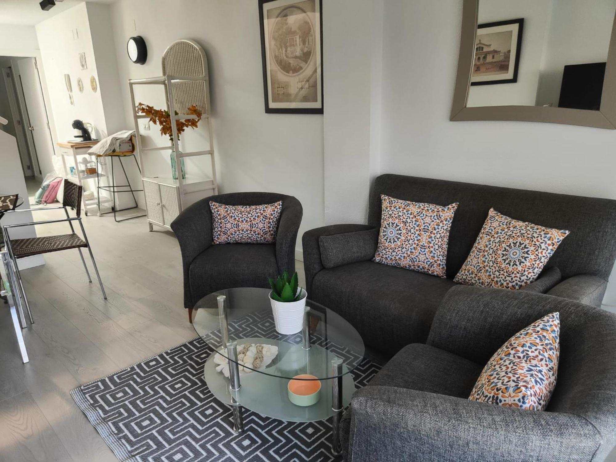 Appartamento Agradable Duplex Terraza Virgen Del Rocio Siviglia Esterno foto